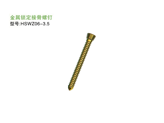 HSWZ06-3.5  金属锁定接骨螺钉